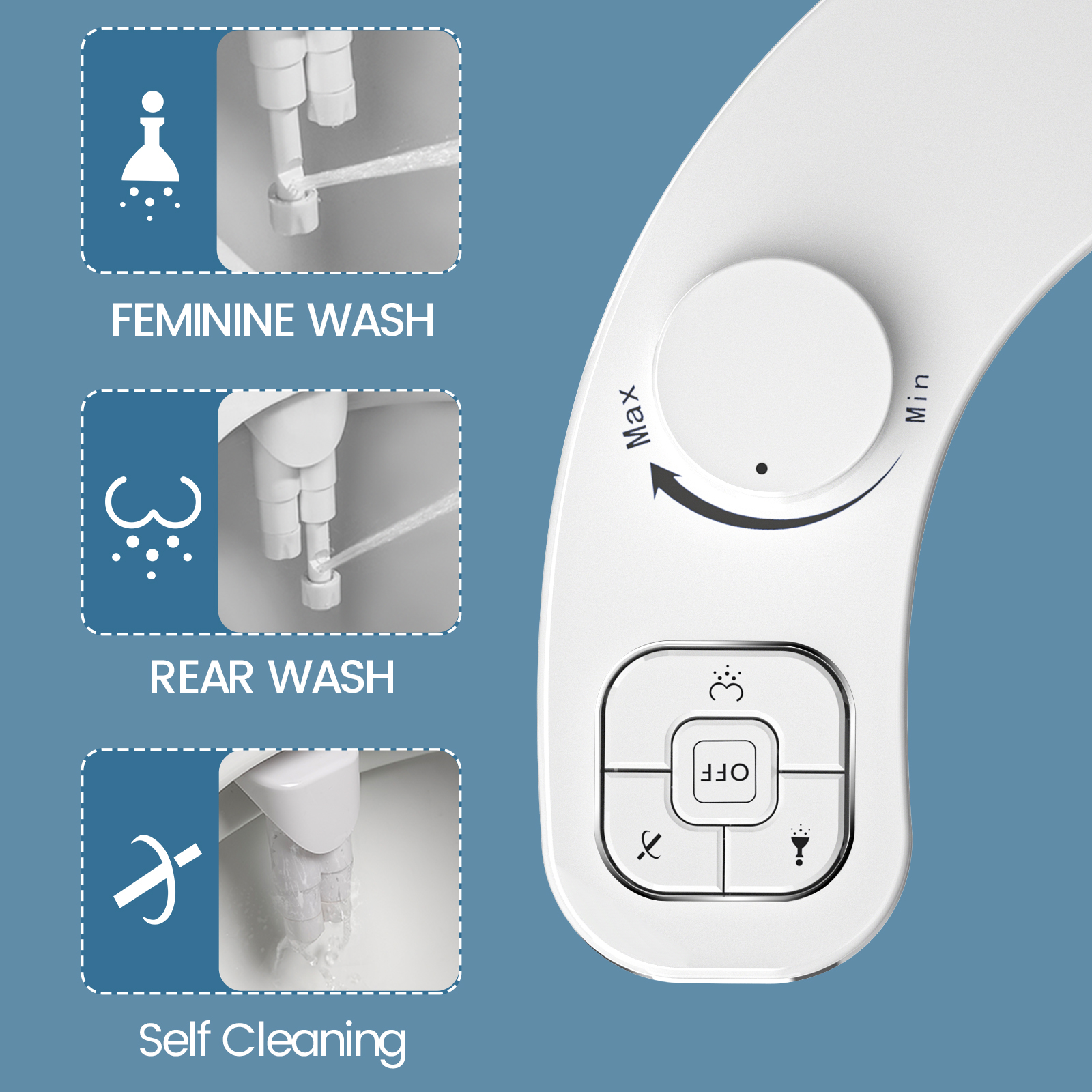 ECO-Shower Non-Electric Toilet Bidet Shower - Image 3